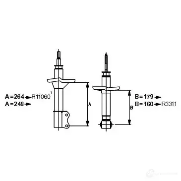 Амортизатор MONROE KML8 4A 5412096258213 s1045 503127