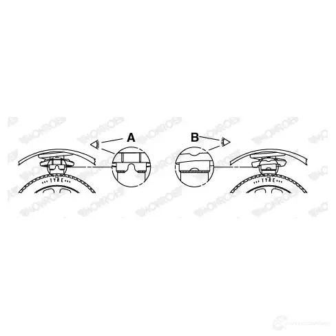 Амортизатор MONROE G7394 5412096463471 FW ZN8 491703 - Изображение 1