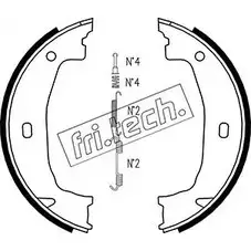 Тормозные колодки ручника, комплект FRI.TECH. TEK61 2372052 1019.028K ZK44 4 изображение 0