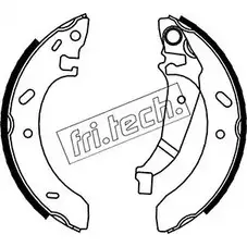Тормозные колодки, комплект FRI.TECH. WSTY VLU T6L7MQ 2372074 1023.005