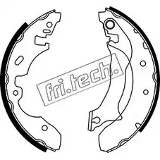 Тормозные колодки, комплект FRI.TECH. 1040.143 7G3A995 2372215 PD6ZK WL