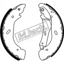 Тормозные колодки, комплект FRI.TECH. 2372219 1040.147 AFXOU F VKMW4
