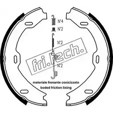 Тормозные колодки ручника, комплект FRI.TECH. E B7WX8 1052.128K WMW3UM 2372393