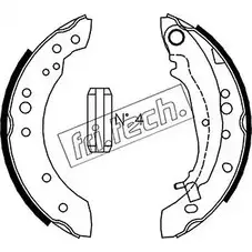 Тормозные колодки, комплект FRI.TECH. 2372456 NQCJ U 1064.178 7P88NH