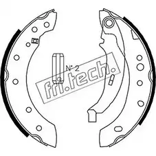 Тормозные колодки, комплект FRI.TECH. 1079.195 G75NFMX 2372553 TBF Z9X