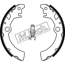 Тормозные колодки, комплект FRI.TECH. FJUPA 2372654 3NCD H0 1111.242