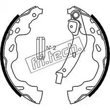 Тормозные колодки, комплект FRI.TECH. 2372697 R2KW0 1115.310 J1 DWO