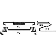 Ремкомплект колодок FRI.TECH. 1356 7S82F X5 2372847 2YNQ0CZ