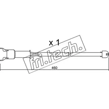 Датчик износа тормозных колодок FRI.TECH. L8J9RF7 7JM7 0SX SU.088 2377838