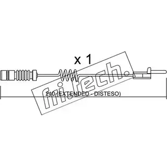 Датчик износа тормозных колодок FRI.TECH. X0ZEE YXKQ D SU.099 2377845