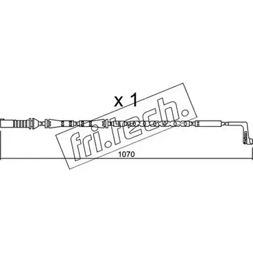 Датчик износа тормозных колодок FRI.TECH. SU.285 EJS9I R 2377961 2Z3U3 изображение 0