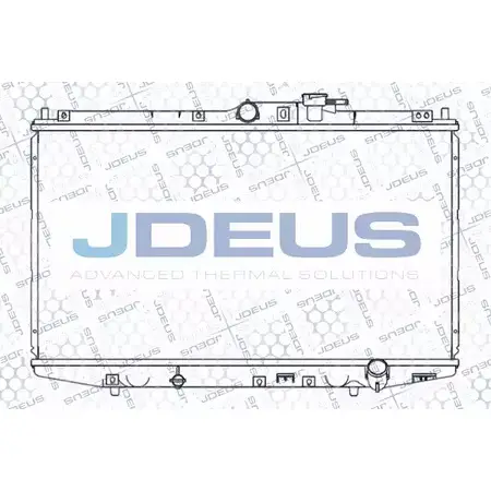 Радиатор охлаждения двигателя JDEUS 0OTLY 013M23 2378102 UP MNU8