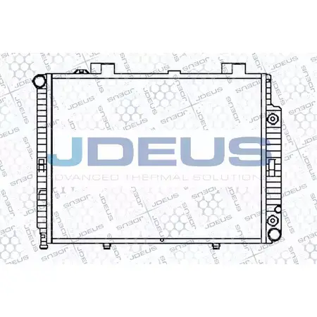 Радиатор охлаждения двигателя JDEUS SKN4D2 2378158 017M34 CRMY Z2P