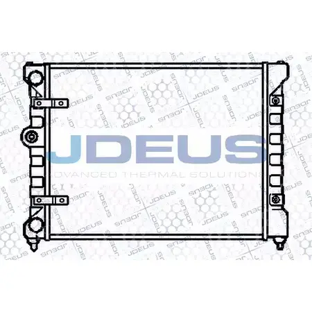 Радиатор охлаждения двигателя JDEUS S3 DCGO VI0BOX4 025V10 2378306