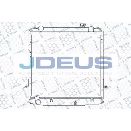 Радиатор охлаждения двигателя JDEUS 028M59 2378338 9QFB 52 WPN2V