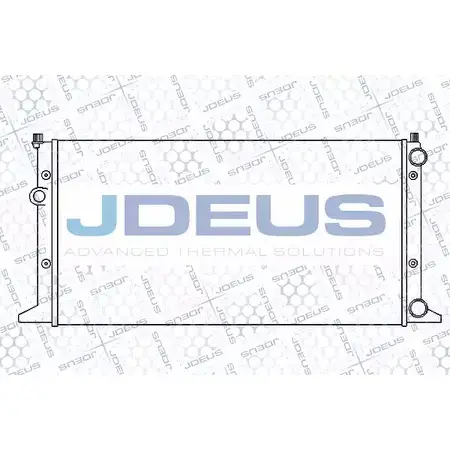 Радиатор охлаждения двигателя JDEUS 030M30 E26 SJ3 AZH9G5 2378408