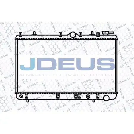 Радиатор охлаждения двигателя JDEUS QMISMUW 054M06 2378455 F6O FBC