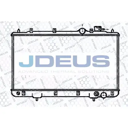 Радиатор охлаждения двигателя JDEUS WHSQR 0C14E4 S 054M07 2378456