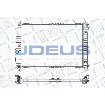 Радиатор охлаждения двигателя JDEUS Y3 LO9J 2378503 056M08 DX043T