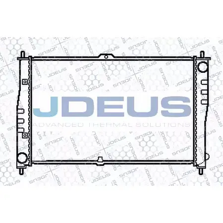 Радиатор охлаждения двигателя JDEUS 065M03 RY2 YPZ 2378518 QD1B2V