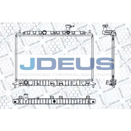 Радиатор охлаждения двигателя JDEUS 2378522 065M07 I5 AMEK4 Y3YHRE