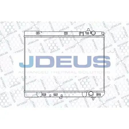 Радиатор охлаждения двигателя JDEUS 2378530 065M19 MH D6SRQ CXCL6