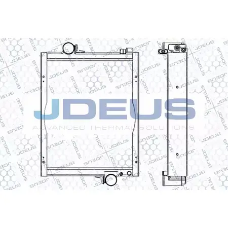Радиатор охлаждения двигателя JDEUS 2378546 26950ZF 099M07A D3IK5 N