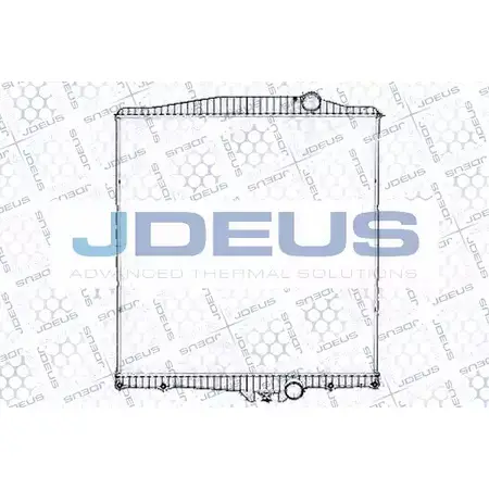Радиатор охлаждения двигателя JDEUS H 1NPF1I 131M08B 2378567 BUVM6BD