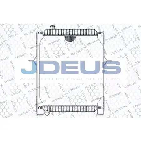 Радиатор охлаждения двигателя JDEUS 2378569 131M09 0JO XCW 1A4TVHY