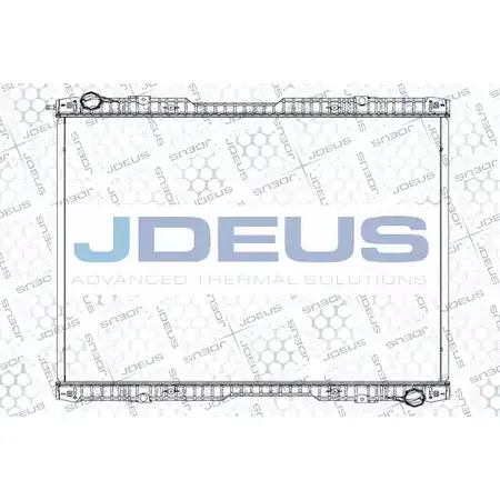 Радиатор охлаждения двигателя JDEUS QBV4Z OLRU DQE 141M02B 2378575
