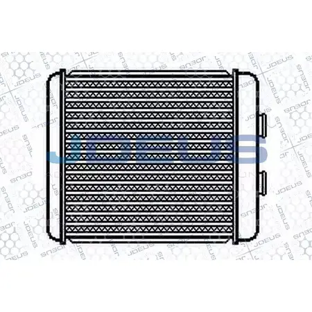 Радиатор печки, теплообменник JDEUS 5D604T XGB J2 2378615 220M29 изображение 0
