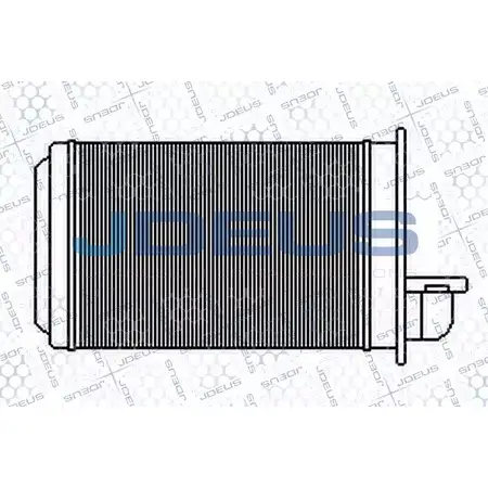 Радиатор печки, теплообменник JDEUS 9DYD10 2378621 GQN F7K 221V02