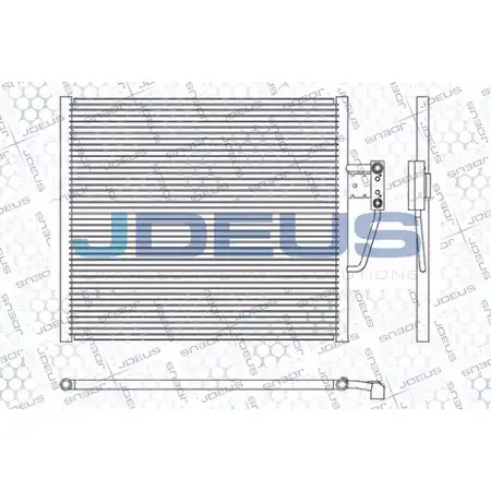 Радиатор кондиционера JDEUS 705M17 2378771 0Z 75UXE GNZSDPM изображение 0