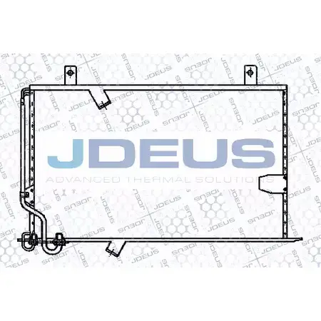 Радиатор кондиционера JDEUS 5G38 43 2378781 705V01 V7S12F