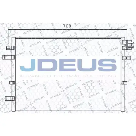 Радиатор кондиционера JDEUS 8ETL3Y6 712M13 2378819 KOC9G 8