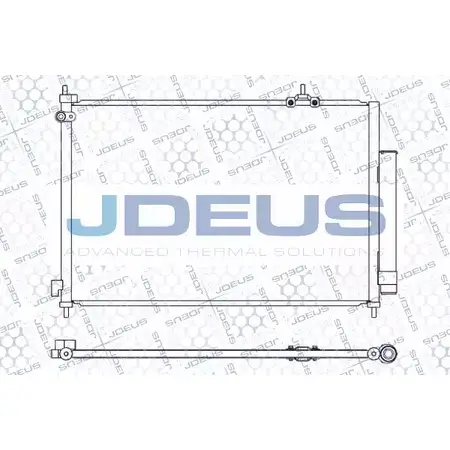 Радиатор кондиционера JDEUS TP WUID WRLWMM 2378855 713M42