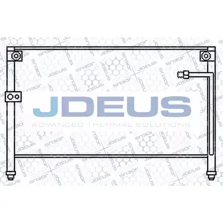 Радиатор кондиционера JDEUS 7GS FN 716M04 G0KEM 2378863 изображение 0