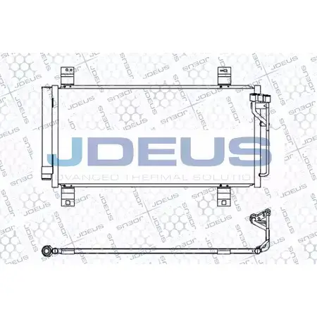 Радиатор кондиционера JDEUS 2378873 716M36 J5BM2 RP AD85JB изображение 0