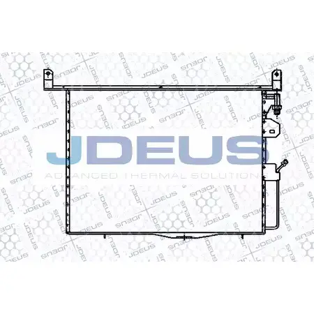 Радиатор кондиционера JDEUS HD01LV B BXS256 2378883 717M02
