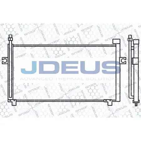 Радиатор кондиционера JDEUS 719M17 IM51 L7 AXPW7 2378924