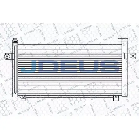 Радиатор кондиционера JDEUS 719M54 IV6 US IF6DB 2378935 изображение 0
