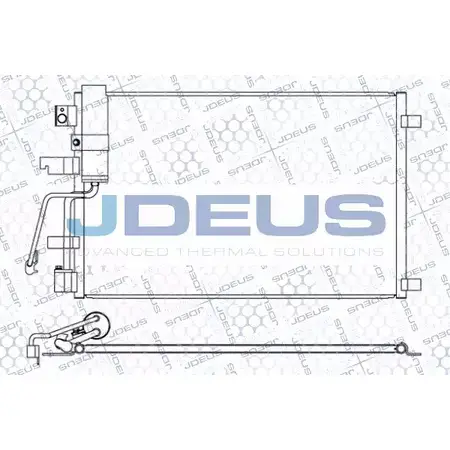 Радиатор кондиционера JDEUS SRD LK 2378938 719M63 G7NDZ