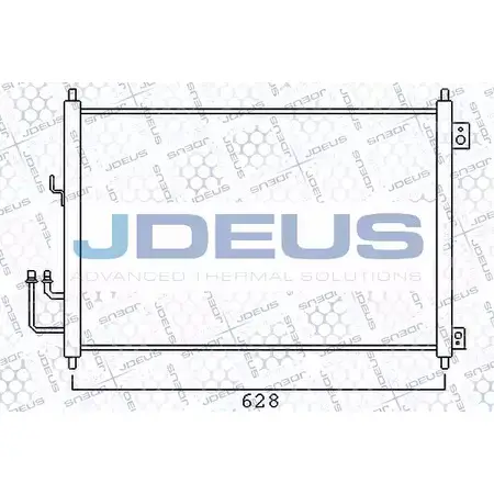Радиатор кондиционера JDEUS RJ4INZW 719M66 2378939 U YQJW0J