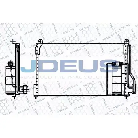 Радиатор кондиционера JDEUS I 9G3M1 720M03 2O6847 2378948