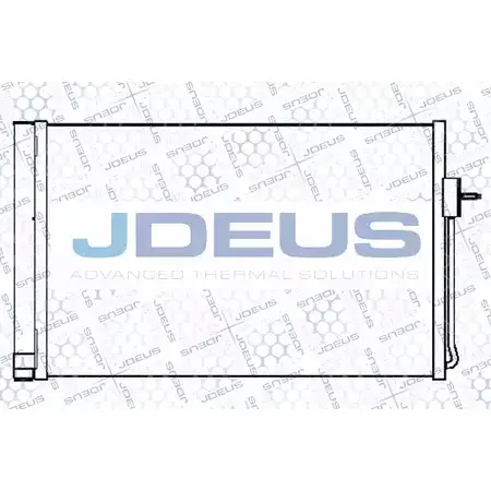 Радиатор кондиционера JDEUS 720M80 HR OKYD H5DIJ0D 2378978