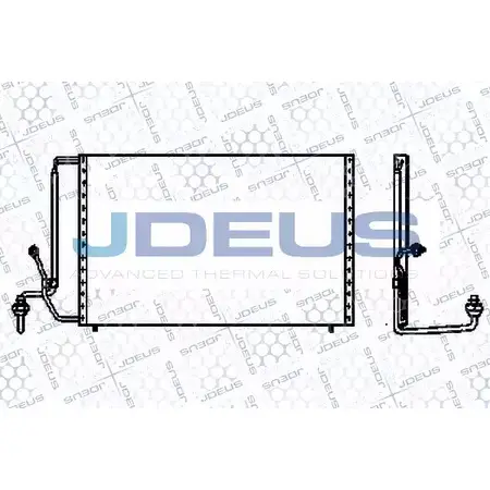Радиатор кондиционера JDEUS 1K KJIVX 721V19 CK4QW6 2378997