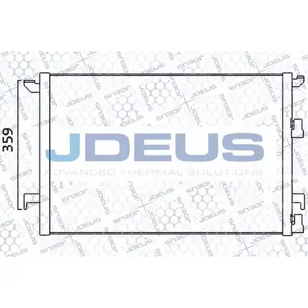Радиатор кондиционера JDEUS R6WHY2 7S5 RGQS 724M09 2379039