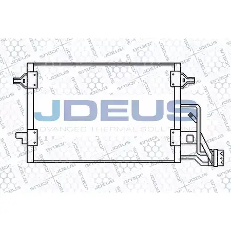 Радиатор кондиционера JDEUS 2379085 UBG TBT 2JLHBXI 730M16