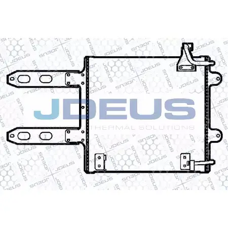 Радиатор кондиционера JDEUS 2379094 KSRQ U M9YXG5 730M49