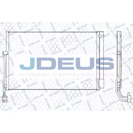 Радиатор кондиционера JDEUS 2379100 F Y016 518XUAX 730M56